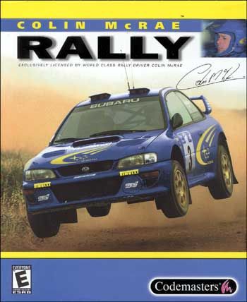Colin McRae Rally box art for Playstation